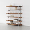 Milano Modern Wood Bookshelf