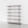 Milano Modern White Bookshelf