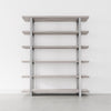 Milano Modern White Bookshelf