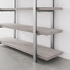 Milano Modern White Bookshelf