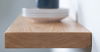 White Oak Floating Shelf