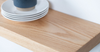 White Oak Floating Shelf