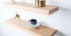 White Oak Floating Shelf
