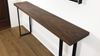 Solid Wood Narrow Console Table