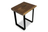Live Edge Solid Black Walnut End Table