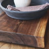 Solid Walnut Live Edge Cutting Board