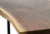Double Live Edge Solid Walnut Coffee Table