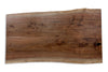 Double Live Edge Walnut Top