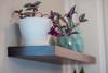 Solid Walnut Floating Shelf