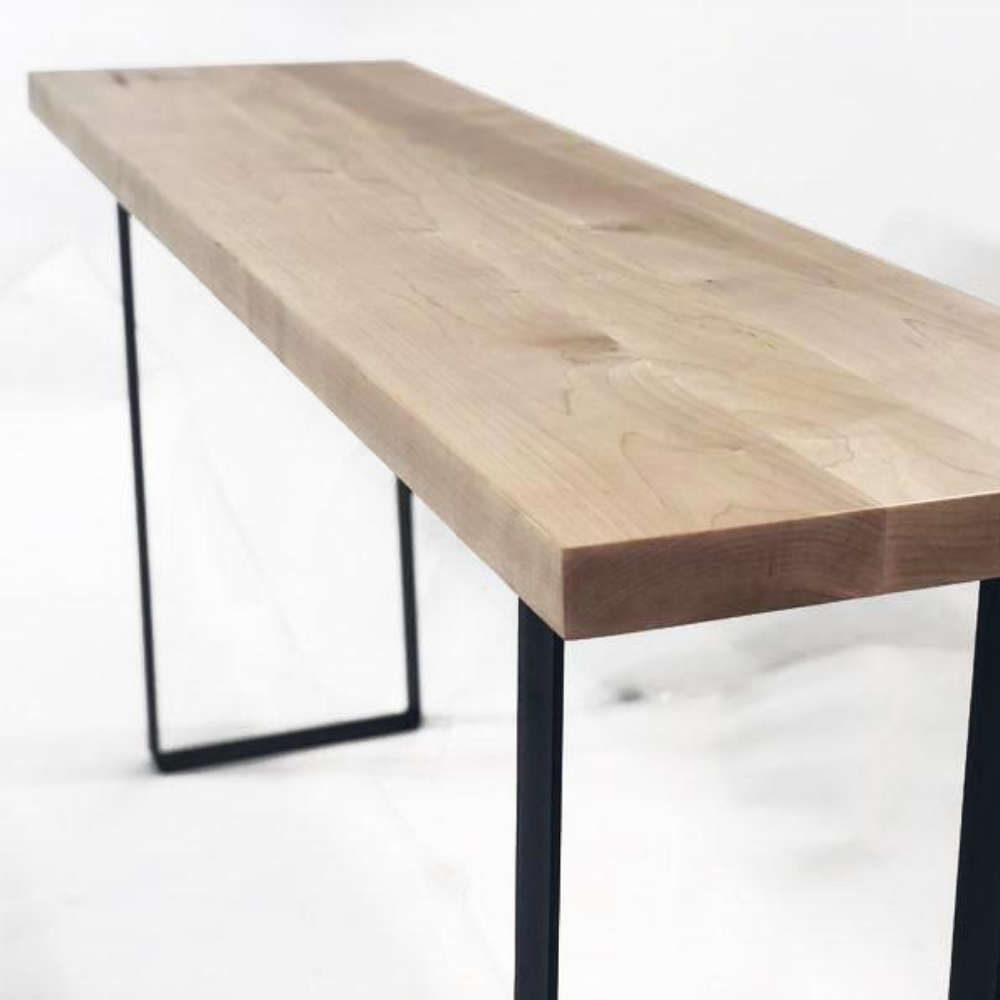 Solid on sale maple table