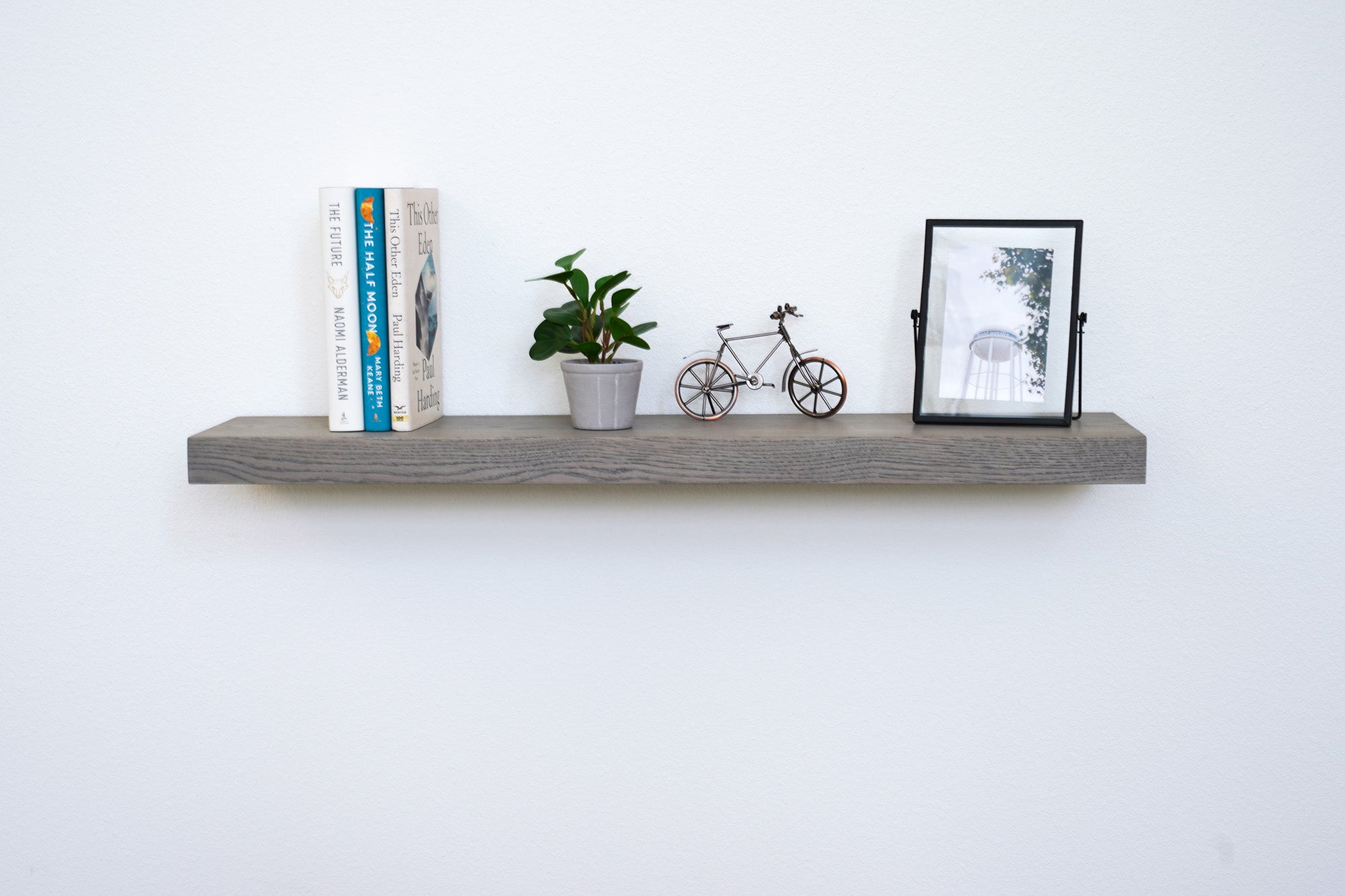 Light Grey Floating Shelf Artisan Born