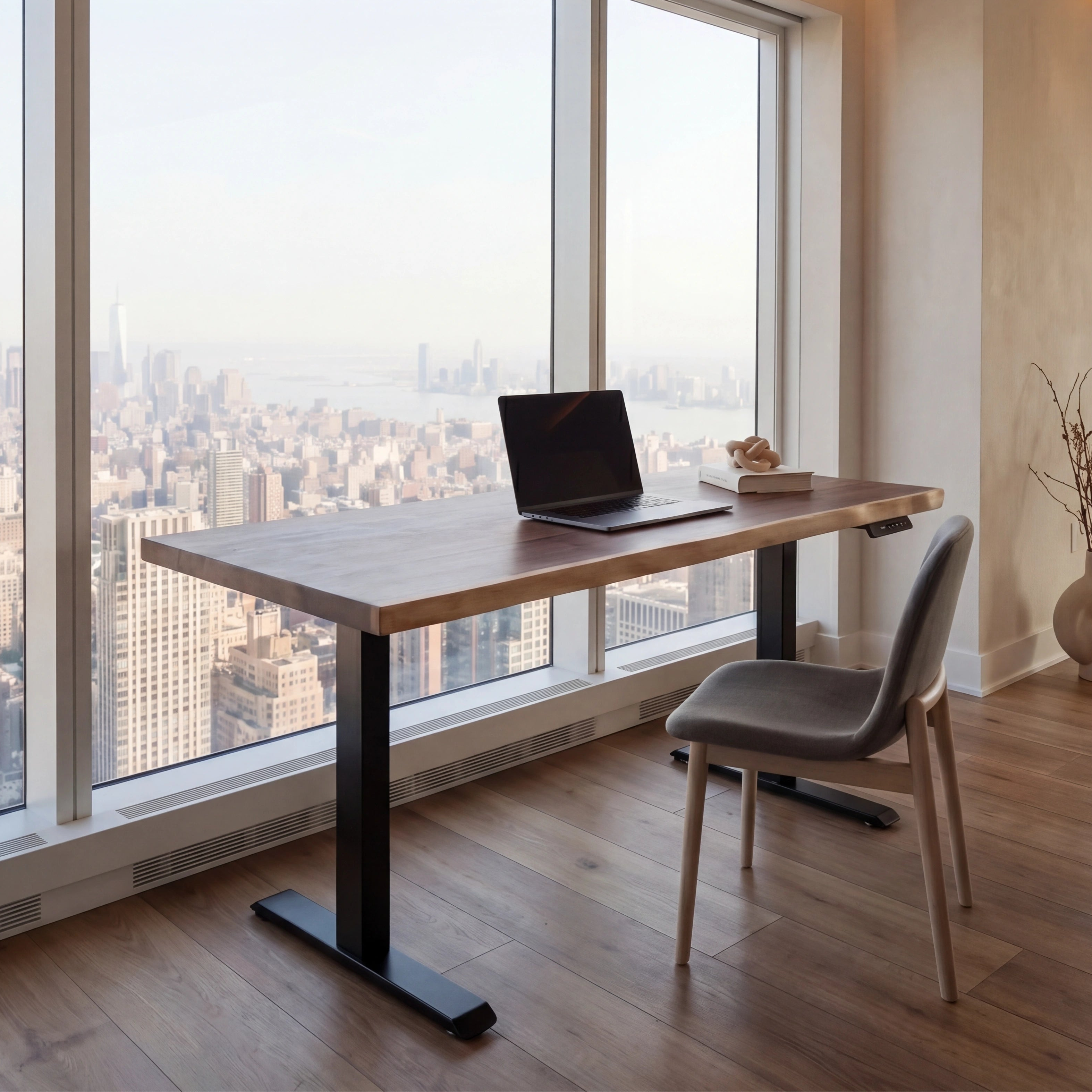Live Edge Walnut Standing Desk– Artisan Born