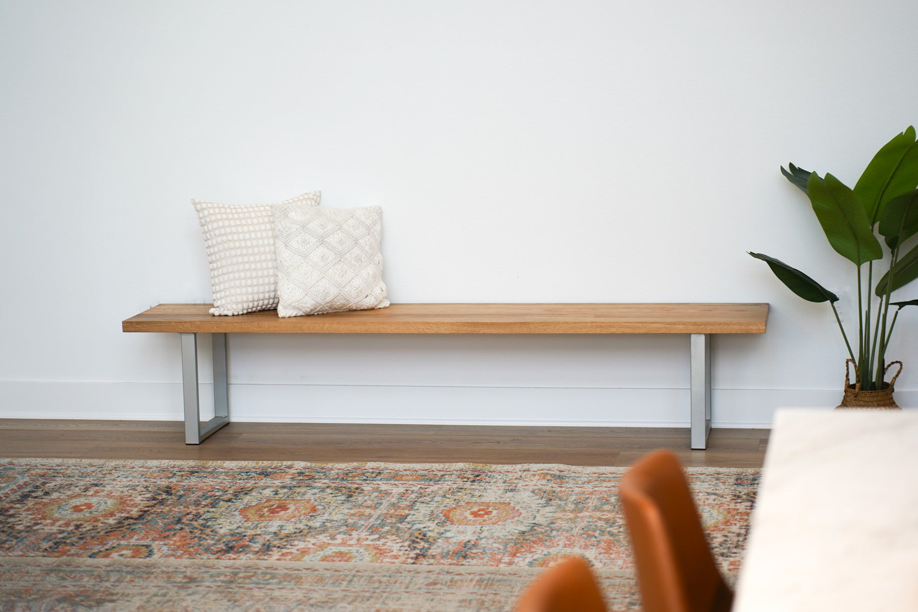 Solid White Oak Bench