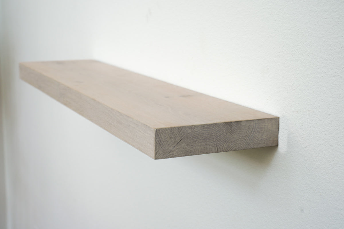 White Floating Shelf– Artisan Born