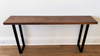 Solid Wood Narrow Console Table