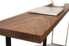 Solid Walnut Narrow Office Desk