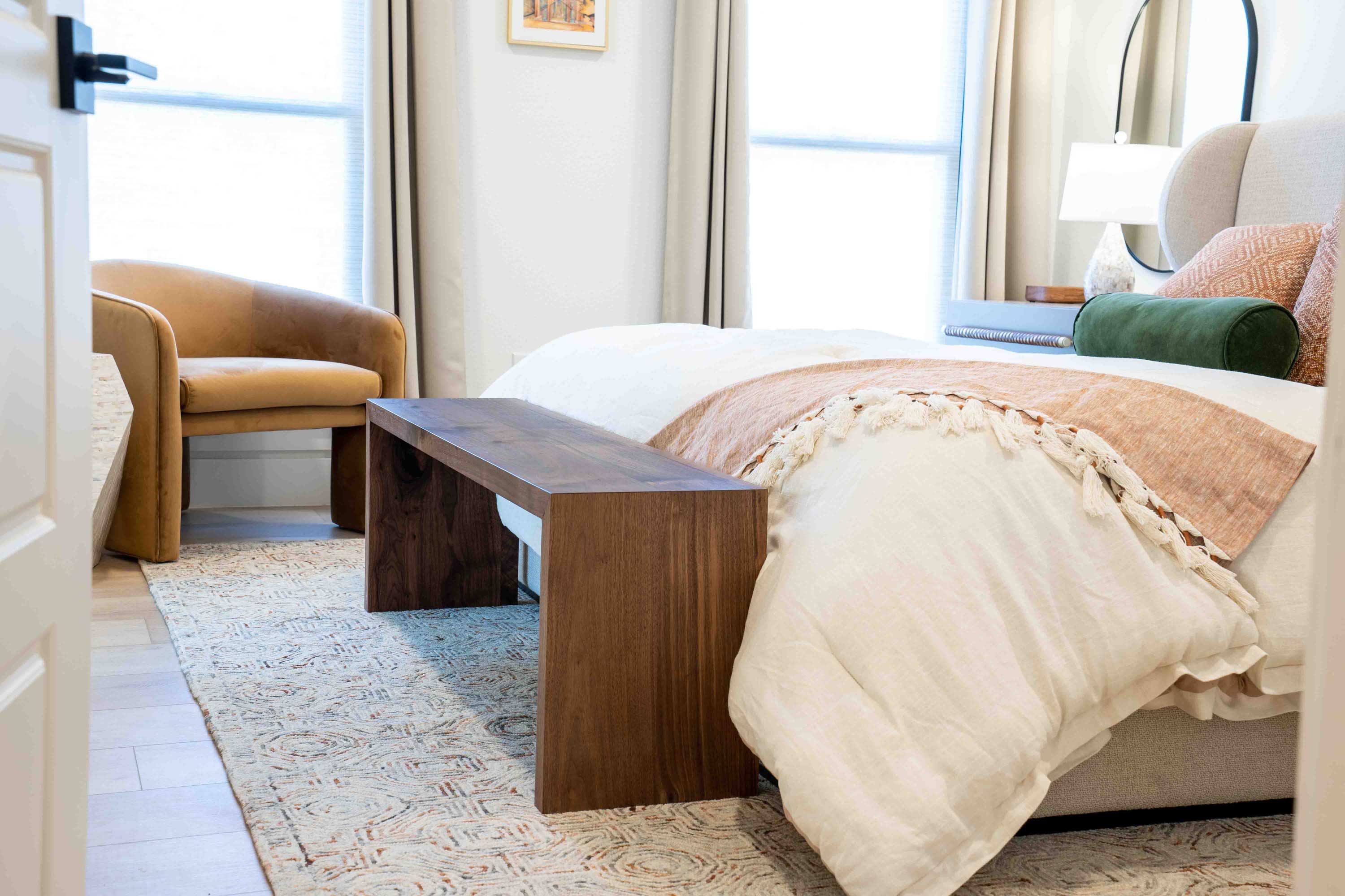 Modern Waterfall Bench– Artisan Born