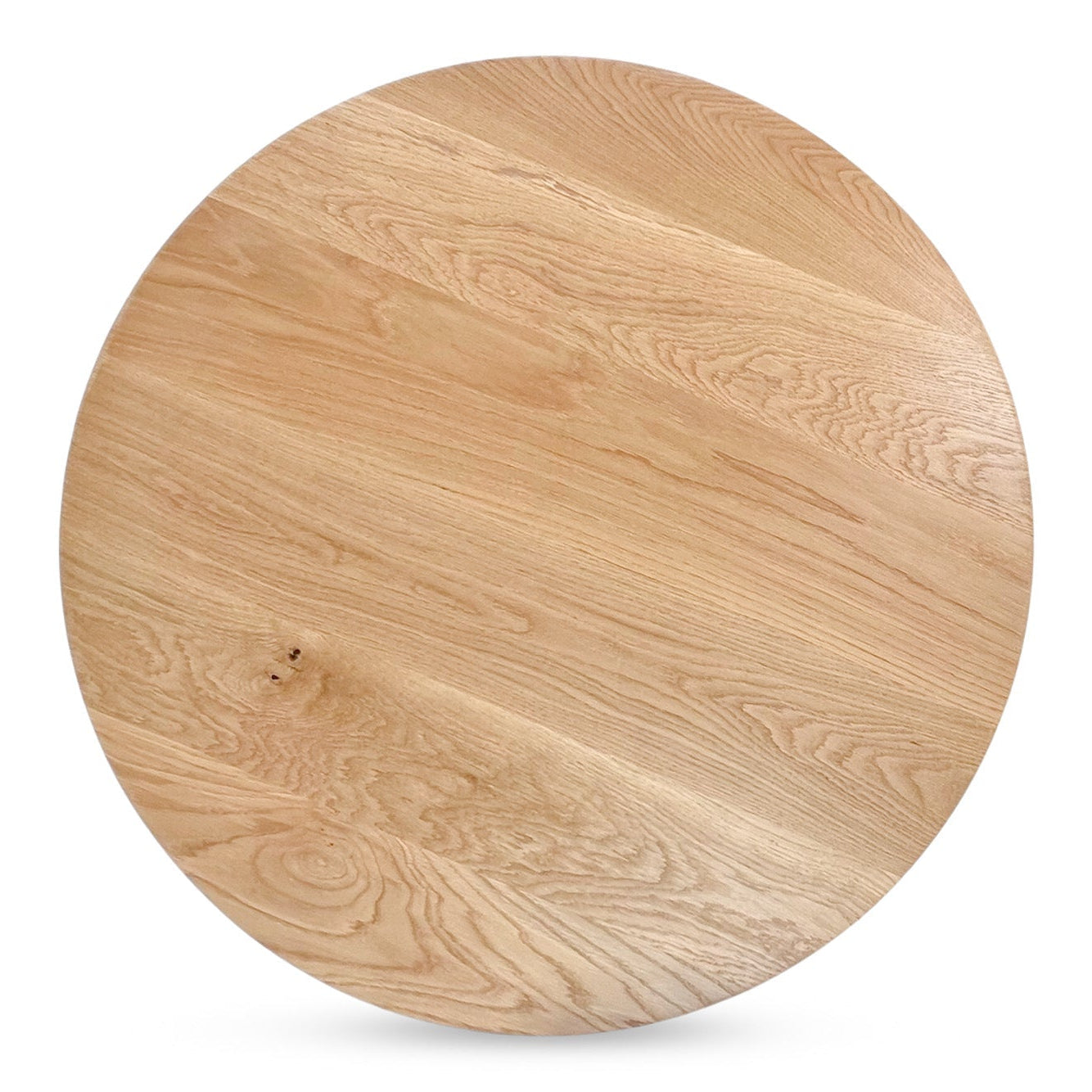 Round Solid Wood Dining Table | Walnut & White Oak — Artisan Born