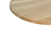 Round Oak Table Top