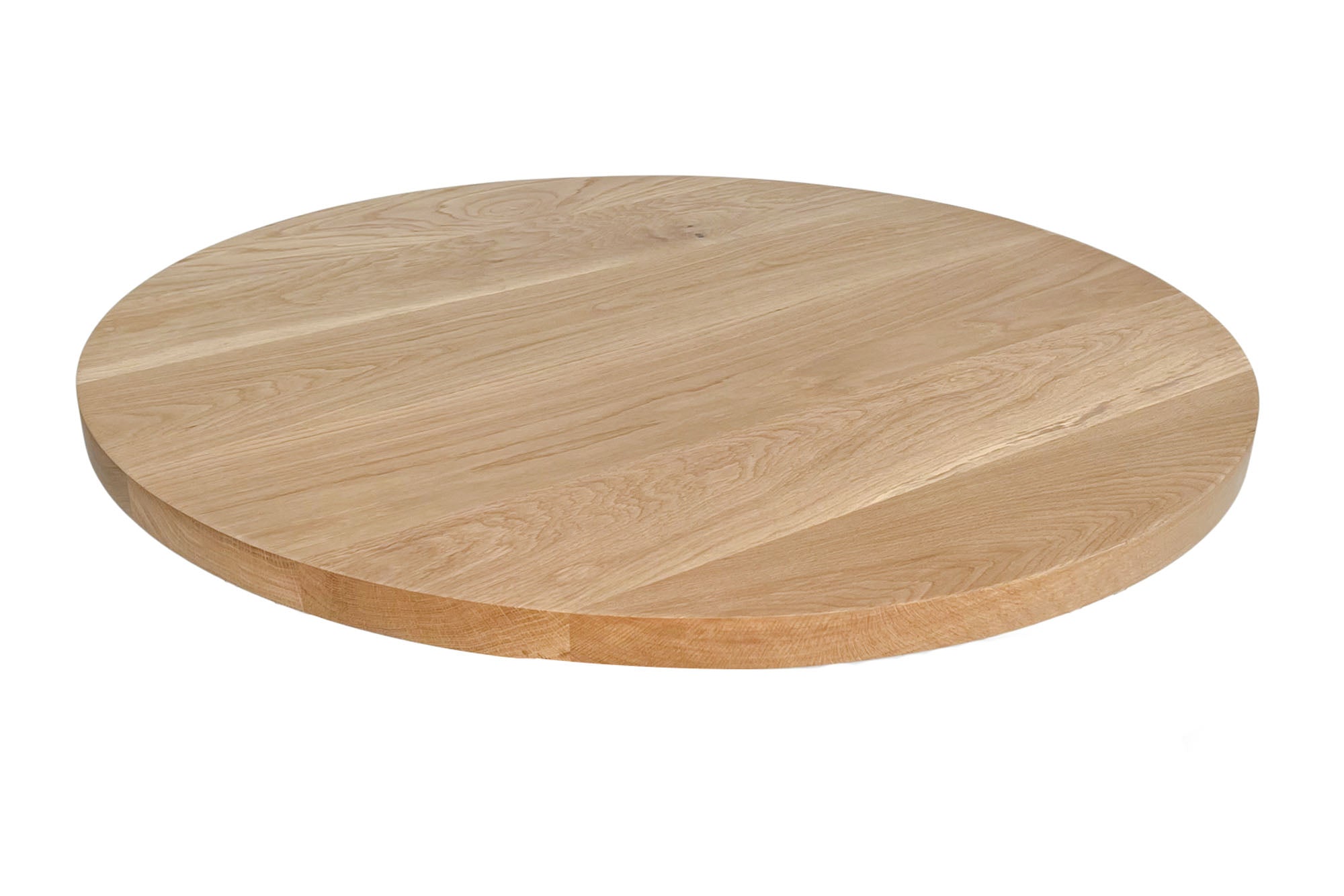 Round Oak Table Top Artisan Born